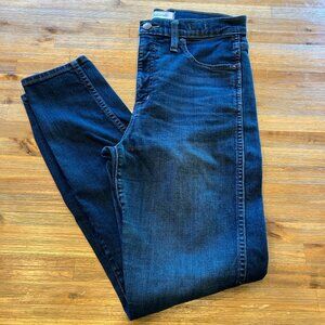 Madewell High Rise Skinny medium wash stretch denim womens jean size 28‎